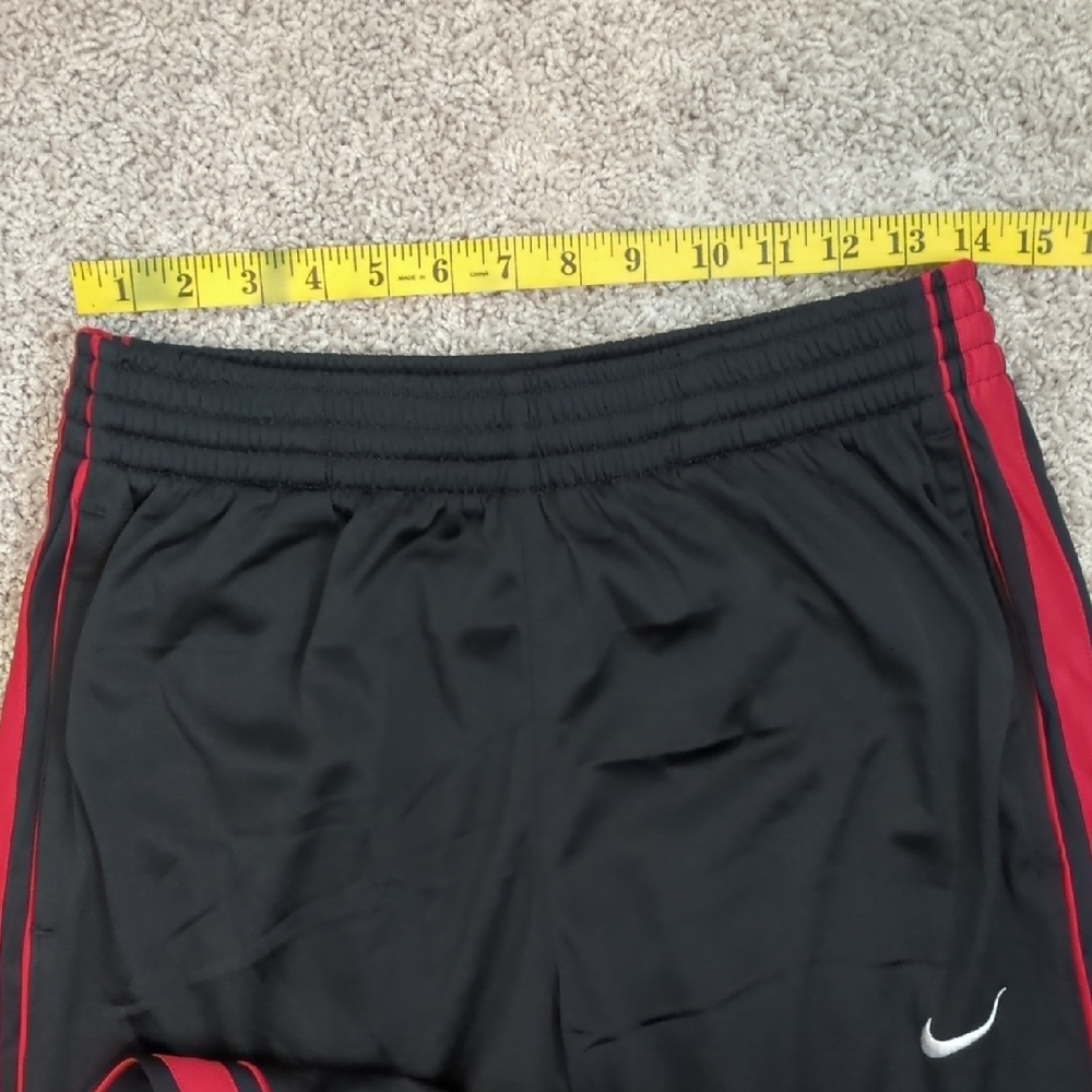 New Nike Mens Basketball Pants in Red and Black - Picture 9 of 10